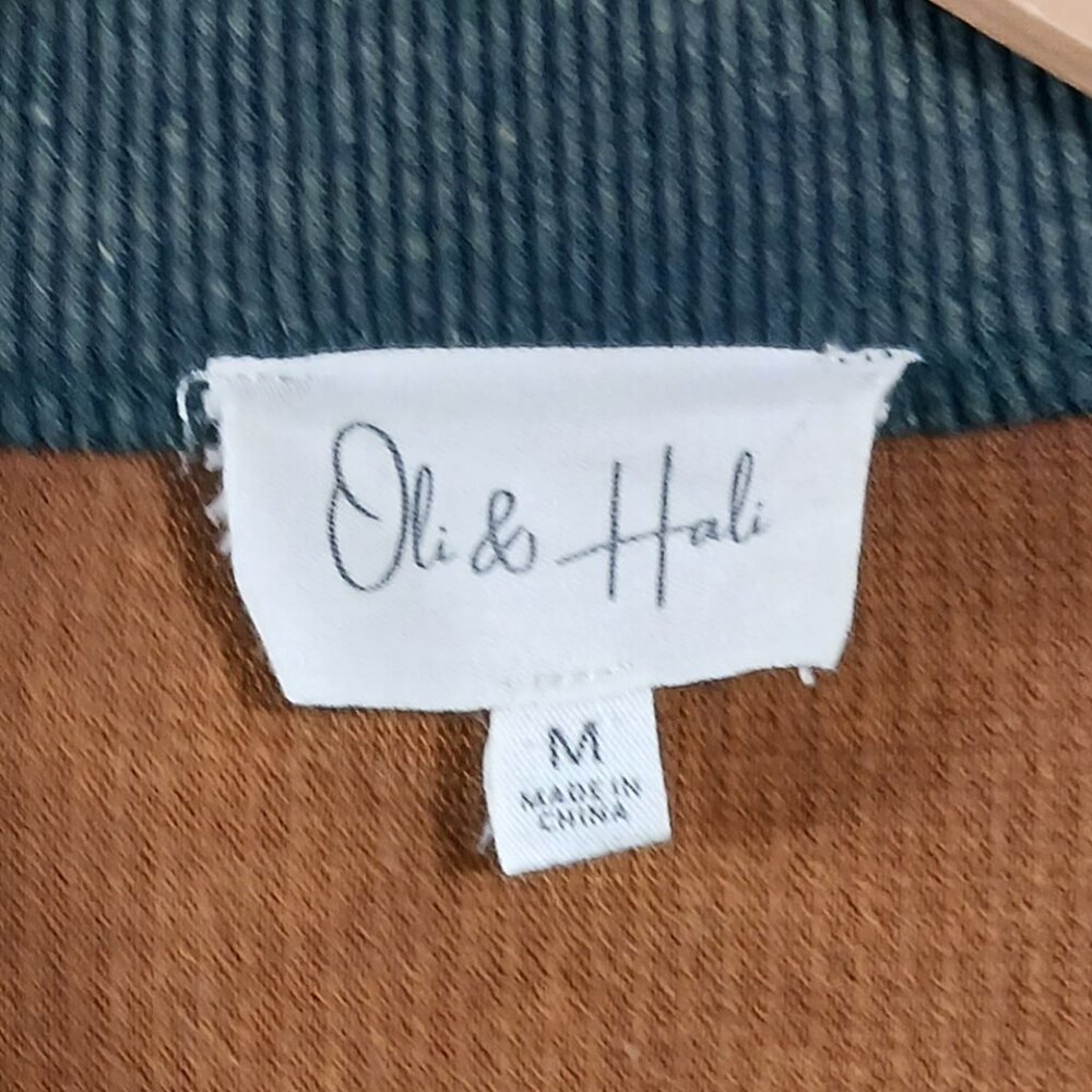 Oli & Hali Multicolor Washed Patchwork Oversized … - image 2